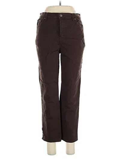 Pre-owned Gloria Vanderbilt Jeans In Brown