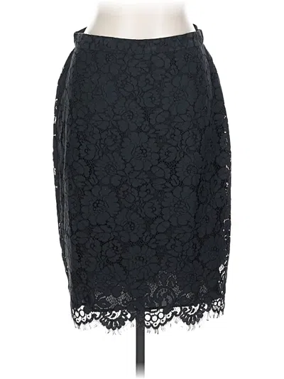 Pre-owned Ann Taylor Formal Skirt In Black