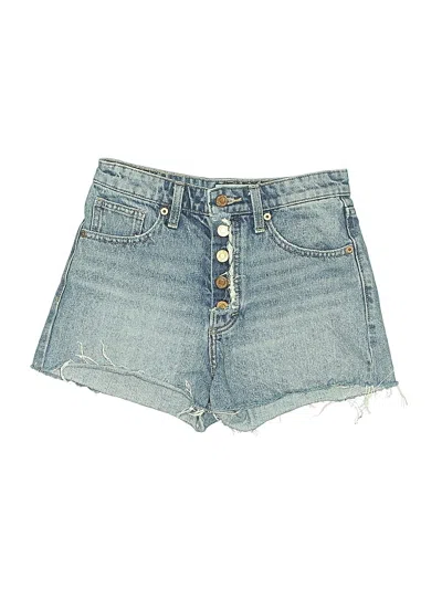 Pre-owned Lucky Brand Denim Shorts In Blue