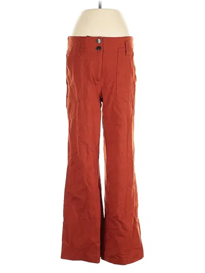 Pre-owned Maeve By Anthropologie Casual Pants In Orange