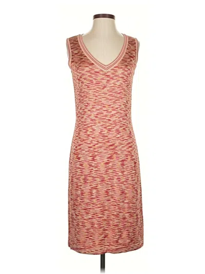 Pre-owned St John Casual Dress In Orange