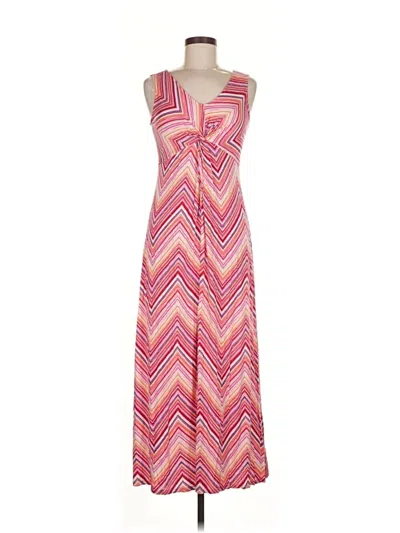 Pre-owned St. John's Bay Casual Dress In Pink