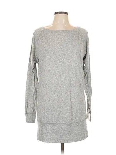 Pre-owned Nike 3/4 Sleeve T-shirt In Gray