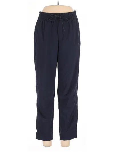Pre-owned Athleta Track Pants In Blue