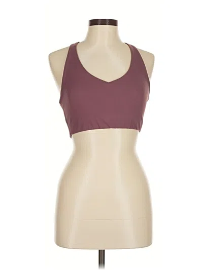 Pre-owned Flx Tank Top Burgundy Halter Neckline Tops