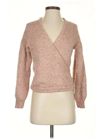 Pre-owned Madewell Cardigan Sweater In Brown