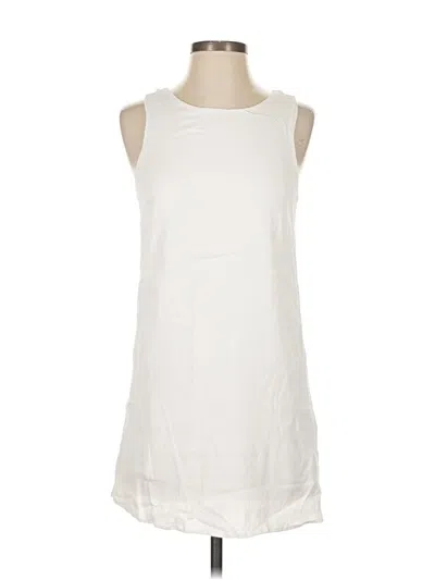 Pre-owned Lulus Casual Dress In White