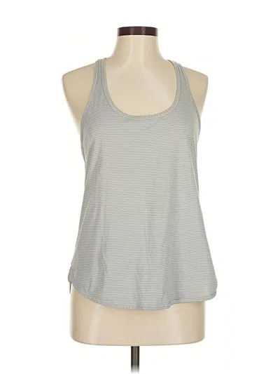 Pre-owned Lululemon Athletica Active Tank Top In Gray
