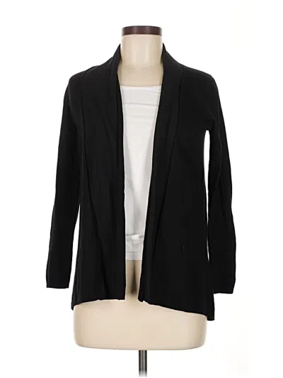 Pre-owned Zara Cardigan Sweater In Black