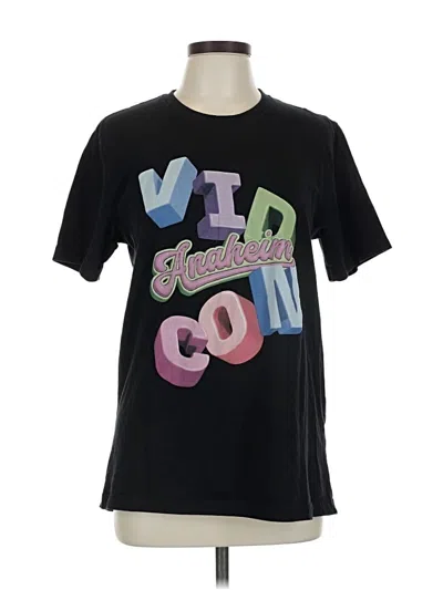 Pre-owned Bella+canvas Short Sleeve T-shirt In Black