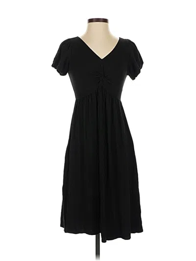 Pre-owned Max Studio Casual Dress In Black