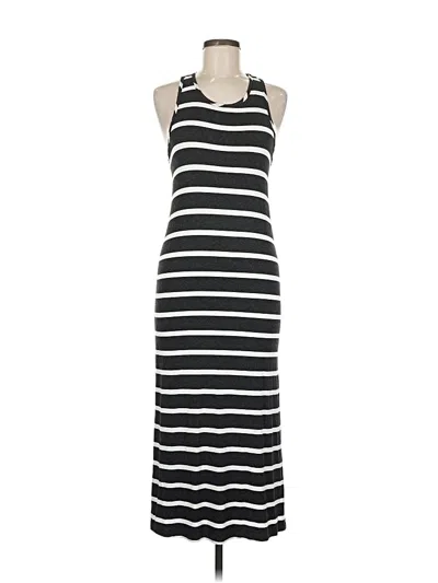 Pre-owned Green Envelope Casual Dress In Black