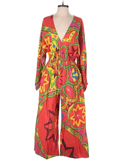 Pre-owned Rhode Jumpsuit In Red