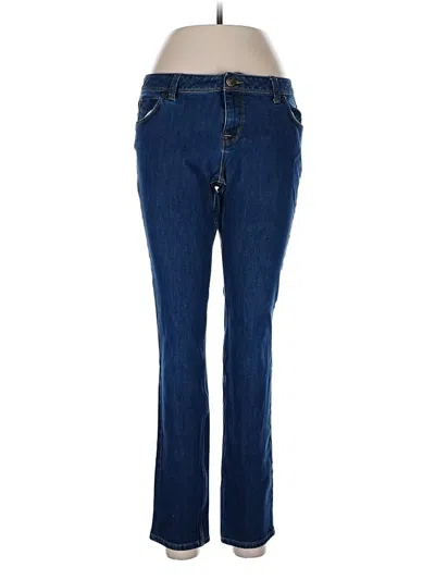 Pre-owned Lands' End Jeans In Blue