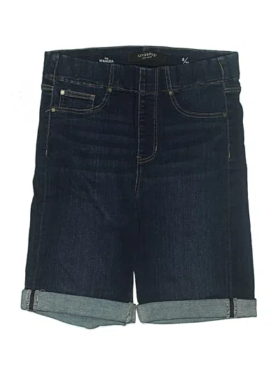 Pre-owned Liverpool Los Angeles Denim Shorts In Blue