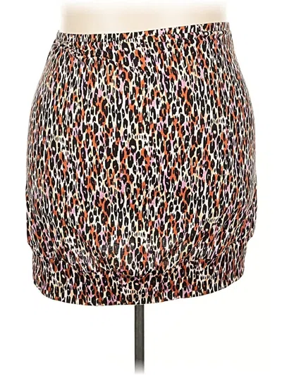 Pre-owned Torrid Casual Skirt In Brown