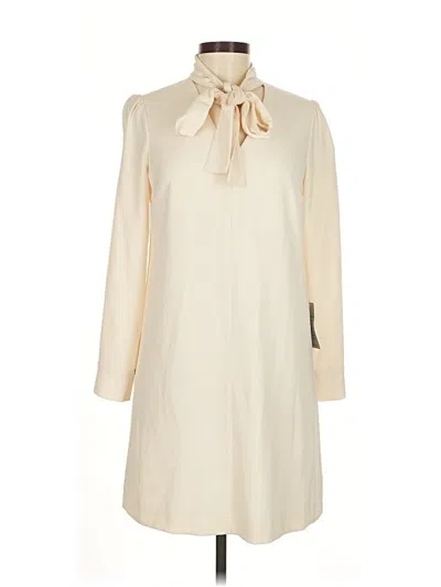 Pre-owned Gal Meets Glam Casual Dress In White