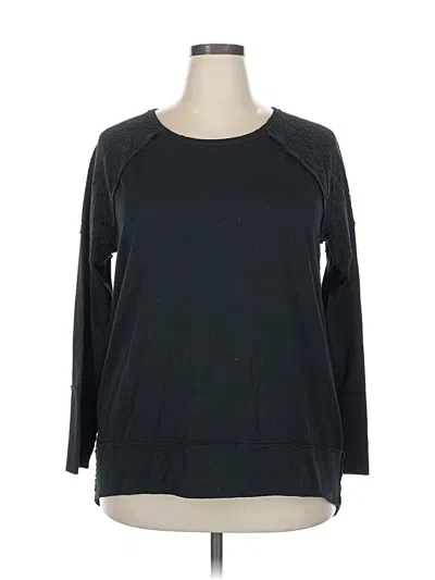 Pre-owned Knox Rose 3/4 Sleeve T-shirt In Black