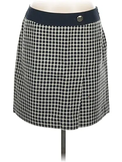 Pre-owned Ann Taylor Casual Skirt In Gray