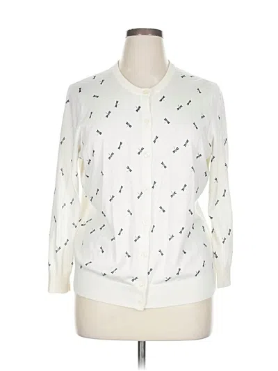 Pre-owned Bass Kimono In White