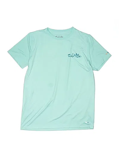 Pre-owned Salt Life Kids' Active T-shirt In Blue