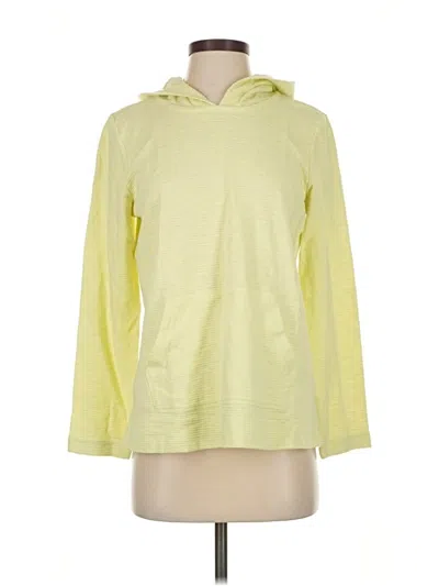 Pre-owned Jjill Sweatshirt In Yellow