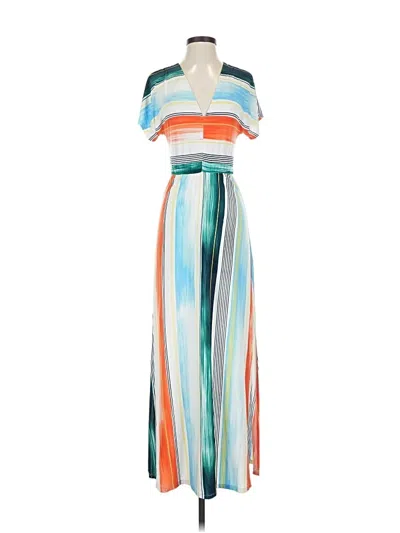 Pre-owned Bcbgmaxazria Casual Dress In Blue