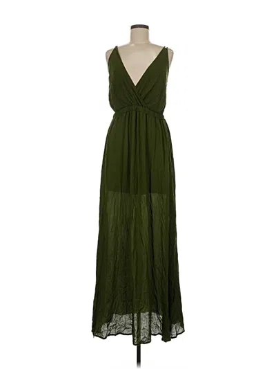 Pre-owned Lulus Casual Dress In Green