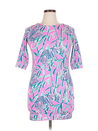 Pre-owned Lilly Pulitzer Casual Dress In Pink