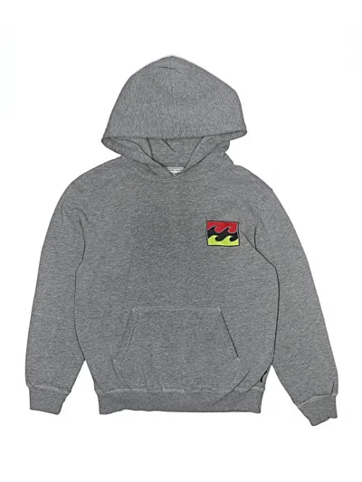Pre-owned Billabong Kids' Pullover Hoodie In Gray