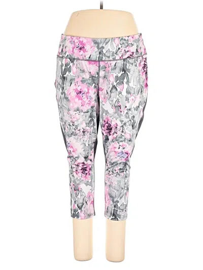 Pre-owned Tek Gear Active Pants In Pink