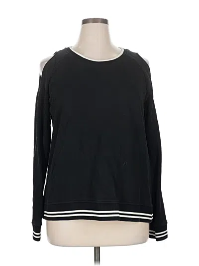 Pre-owned Polo Ralph Lauren Pullover Sweater In Black