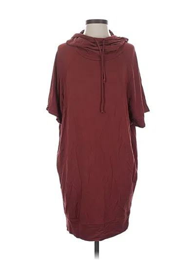 Pre-owned Prana Casual Dress In Burgundy
