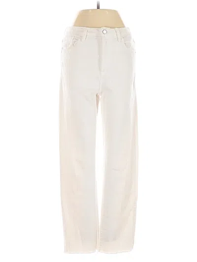 Pre-owned Just Black Jeans In White