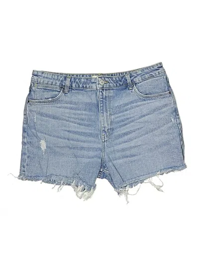 Pre-owned Wrangler Jeans Co Denim Shorts In Blue