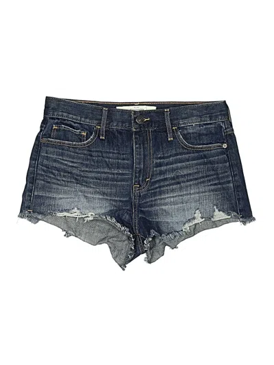 Pre-owned Abercrombie & Fitch Denim Shorts In Blue