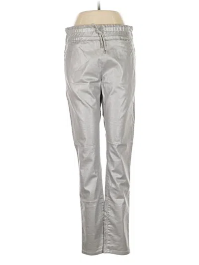 Pre-owned Flog Casual Pants In Silver