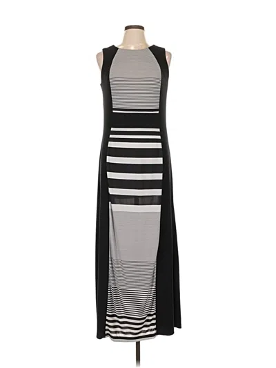 Pre-owned Liz Claiborne Casual Dress In Black