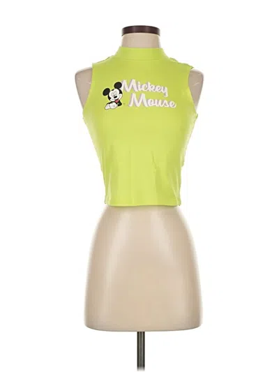 Pre-owned Disney Sleeveless T-shirt In Green