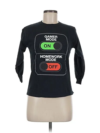 Pre-owned Hybrid Long Sleeve T-shirt In Black