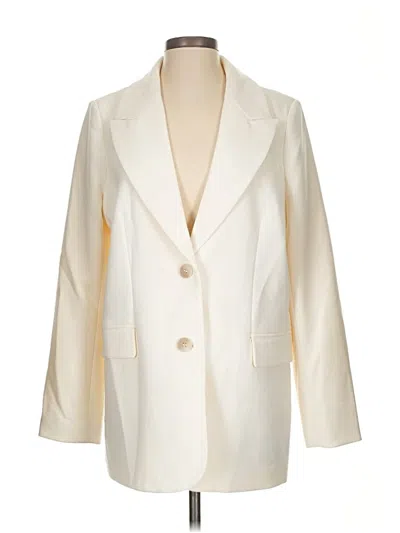 Pre-owned Dissh Blazer Jacket In White
