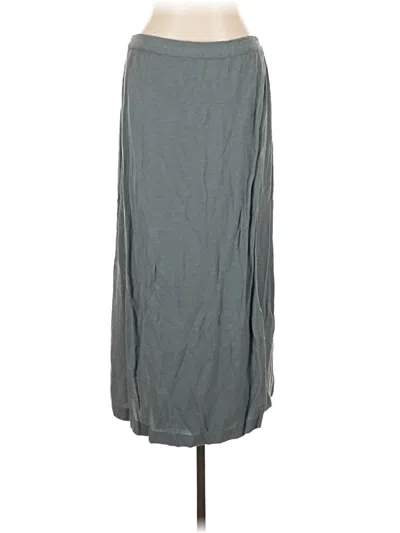 Pre-owned Harper Greer Casual Skirt In Gray