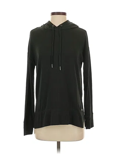 Pre-owned Gaiam Pullover Hoodie In Black