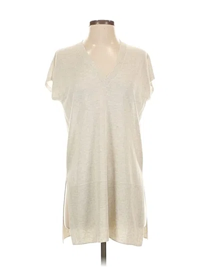 Pre-owned White Label The White Company Short Sleeve Top Ivory V Neck Tops In White