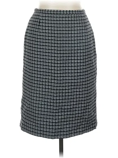 Pre-owned Liz Claiborne Formal Skirt In Gray