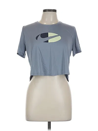 Pre-owned Nike Active T-shirt In Gray