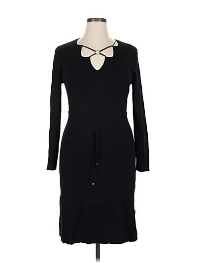 Pre-owned Bcbgmaxazria Casual Dress In Black
