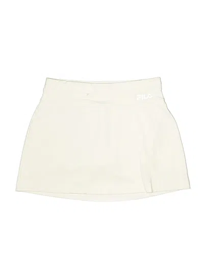 Pre-owned Fila Sport Active Skort In White