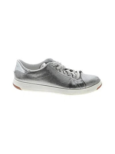 Pre-owned Cole Haan Sneakers In Silver