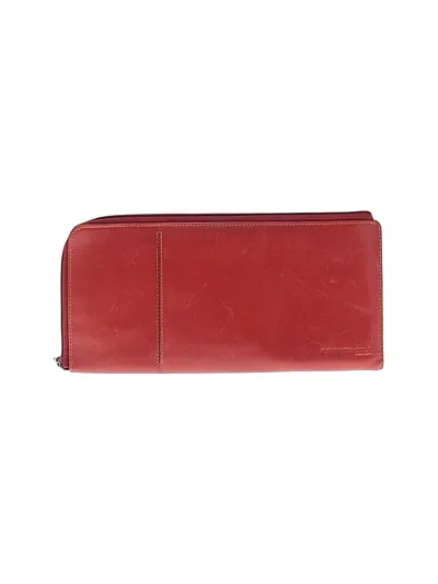 Pre-owned Kenneth Cole New York Wristlet In Red